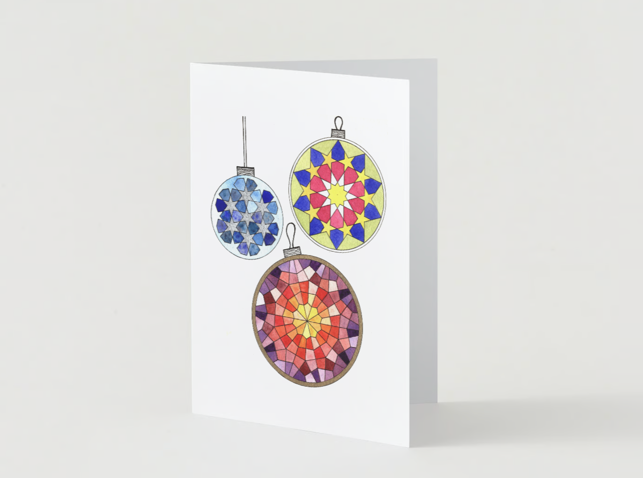 Holiday Ornament Card