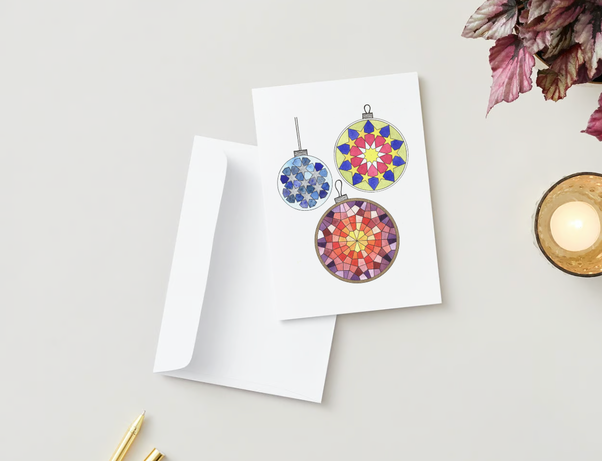 Holiday Ornament Card