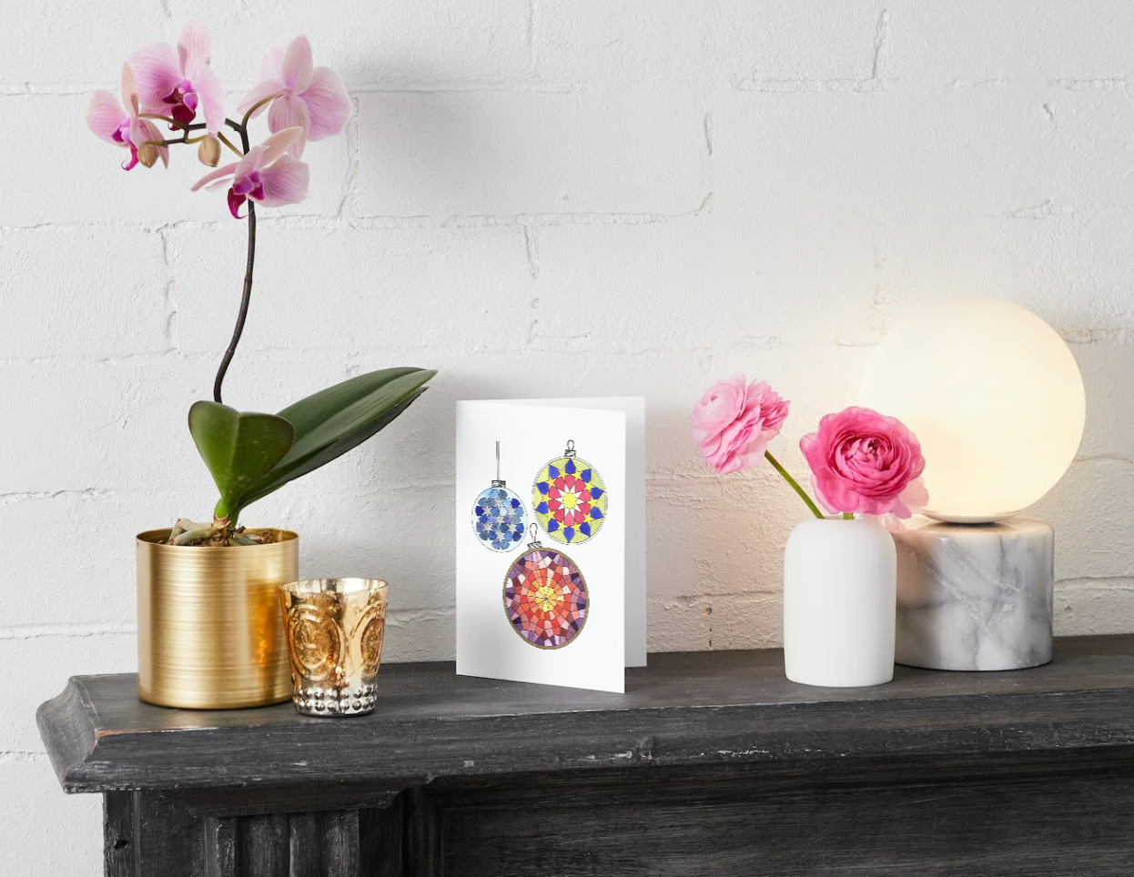 Holiday Ornament Card